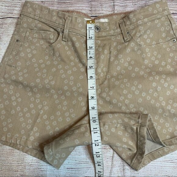Levi’s Brown Printed Shorts Size 10 - Picture 9 of 10